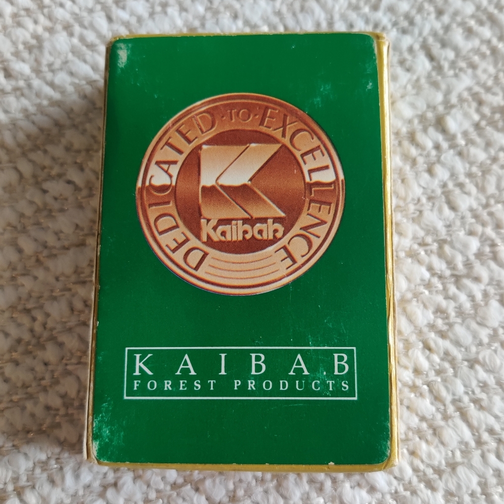 Vintage Brown & Bigelow Plastic Coated Playing Cards
